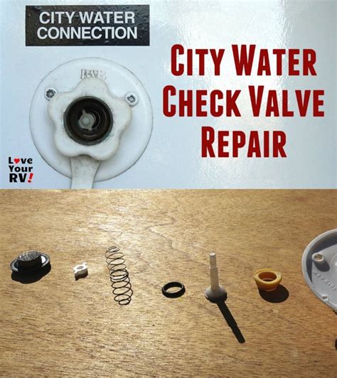 rv fresh water check valve replacement|Amazon.com: Rv Water Check Valve